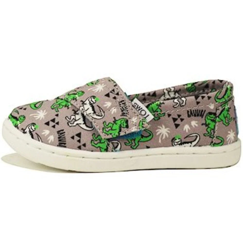 Toms: Classic Canvas Dinosaur